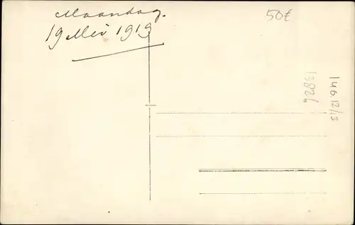 Foto Ak 's Gravenmoer Nordbrabant, Straßenpartie 1919