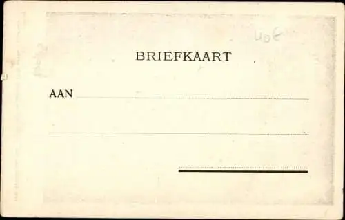 Ak Breda Nordbrabant Niederlande, Weltreisende C. K. Aben, J. Holstein, Portrait