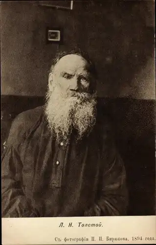 Ak Lew Tolstoi, Portrait