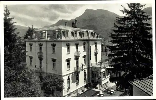 Ak Lugano Kanton Tessin Schweiz, Hotel Aurora
