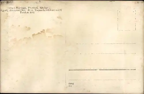 Foto Ak Deutscher Soldat in Uniform, Portrait