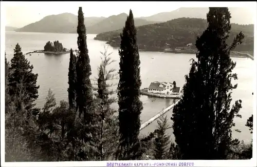 Foto Ak Pondikonisi Pontikoniso Korfu Griechenland, Panorama