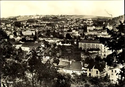 Ak Greiz im Vogtland, Ortsansicht