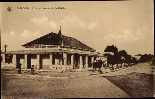 Ak Kinshasa DR Kongo Zaire, Avenue de la Douane