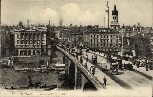 Ak London City England, London Bridge