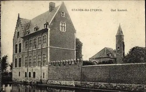 Ak Staden Westflandern, Oud Kasteel
