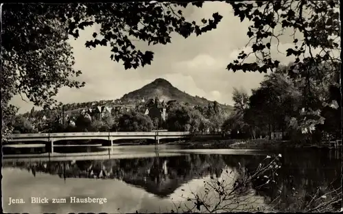 Ak Jena in Thüringen, Hausberg, Brücke