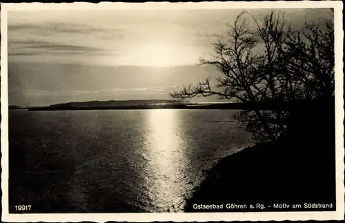 Ak Ostseebad Göhren auf Rügen, Südstrand