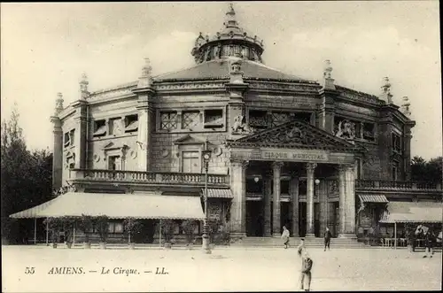 Ak Amiens Somme, Der Zirkus