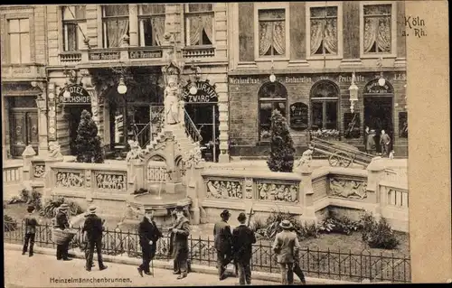 Ak Köln am Rhein, Heinzelmännchenbrunnen