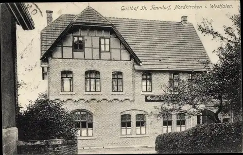 Ak Nordkirchen in Westfalen, Gasthof Th. Tenndorf