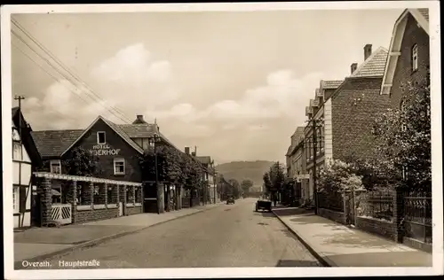 Ak Overath im Rheinisch Bergischen Kreis, Hauptstraße, Hotel Jägerhof