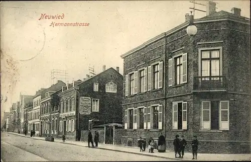 Ak Neuwied am Rhein, Hermannstraße