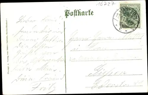 Ak Bötzow Oberkrämer in Brandenburg, Gasthof