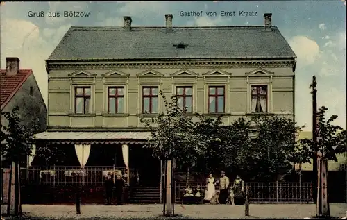Ak Bötzow Oberkrämer in Brandenburg, Gasthof