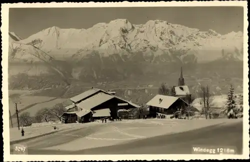 Ak Tirol Österreich, Windegg, Gesamtansicht