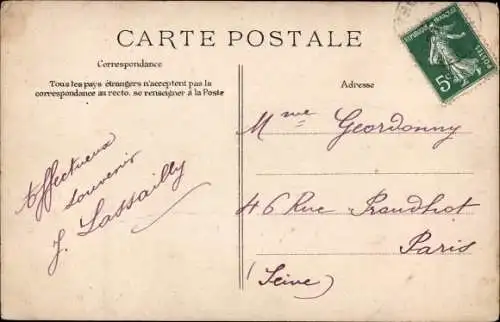 Ak Le Tréport Seine Maritime, Ausfahrt der Fischerboote