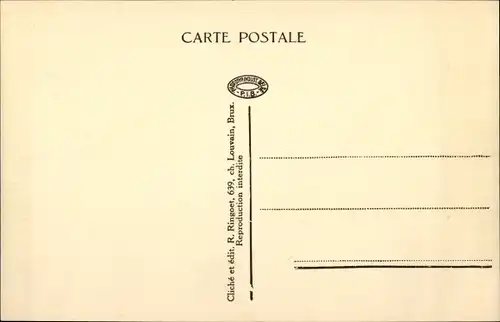 Ak Gabrielle Petit, Belgische Nationalheldin, Geheimdienst