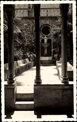 Ak Ragusa Dubrovnik Kroatien, Franziskaner Kloster