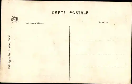 Ak Gand Gent Ostflandern, Gardeuse d'oies