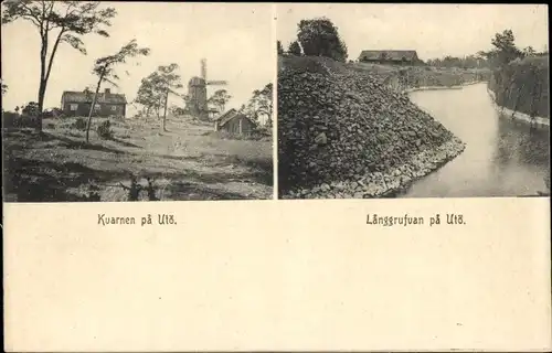 Ak Insel Üto Schweden, Kuarnen, Langgrufuan