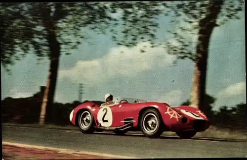 Ak Le Mans Sarthe, Circuit des 24 Heures, Rennwagen, La Maserati 1957