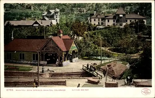 Ak Manitou Colorado USA, Manitou Soda Springs