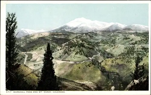 Ak Colorado USA, Marshal Pass und Mount Ouray