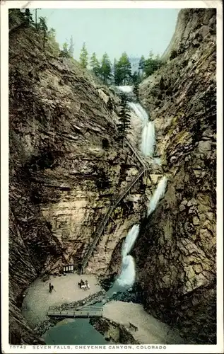 Ak Colorado USA, Seven Falls, Cheyenne Canyon