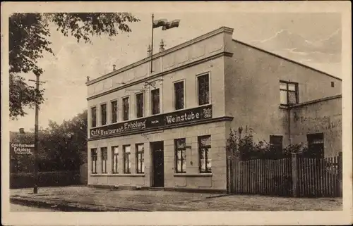 Ak Rüstringen Wilhelmshaven, Café Restaurant Erholung