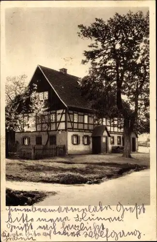 Ak Schellerhau Altenberg im Erzgebirge, Landheim des Franziskaneums Meißen