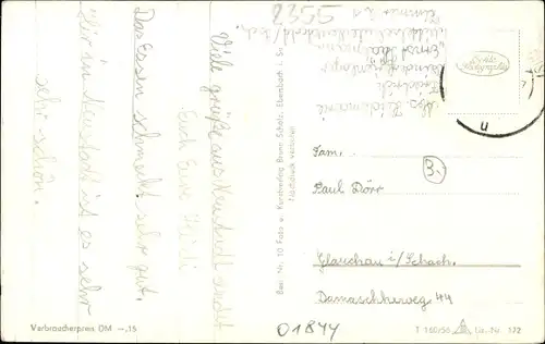 Ak Neustadt in Sachsen, Bahnhofstraße