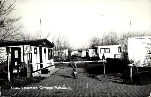 Ak Nieuw Vossemeer Nordbrabant, Camping Mattenburg