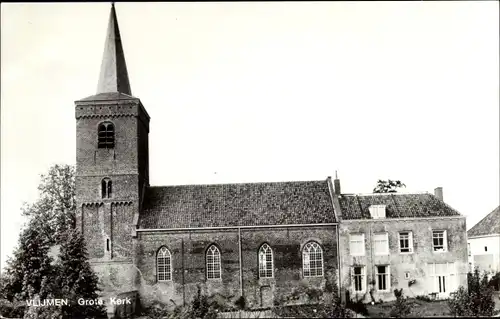 Ak Vlijmen Nordbrabant Niederlande, Große Kirche