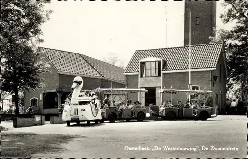 Ak Oosterbeek Renkum Gelderland, Gastwirtschaft Westerbouwing, Schwanenzug