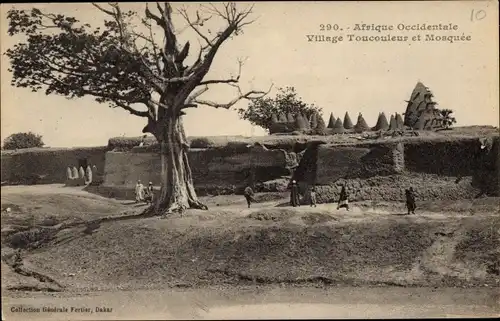 Ak Senegal, Toucouleur Dorf, Moschee