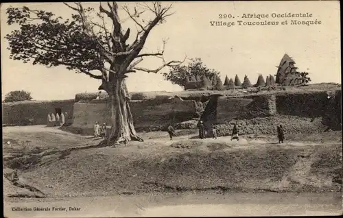 Ak Senegal, Westafrika, Toucouleur Dorf, Moschee