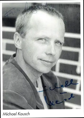 Ak Schauspieler Michael Kausch, Portrait, Autogramm