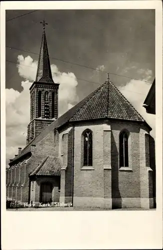 Ak Stolwijk Südholland, Kirche