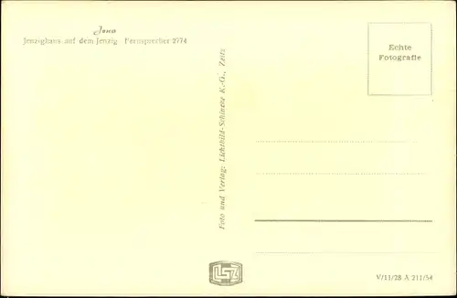 Ak Jena in Thüringen, Der Jenzig