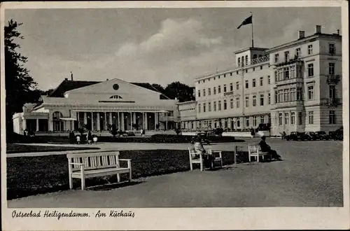 Ak Seebad Heiligendamm Bad Doberan, Kurhaus