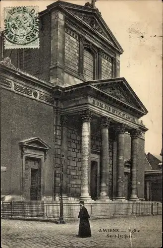 Ak Amiens-Somme, Kirche Saint-Jacques