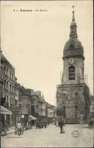 Ak Amiens-Somme, Belfried