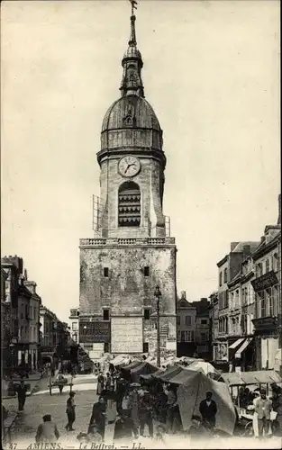 Ak Amiens-Somme, Belfried