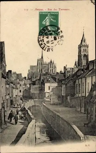 Ak Amiens-Somme, Rue des Tanneurs