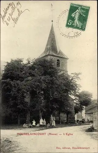 Ak Houdelaincourt Maas, Kirche