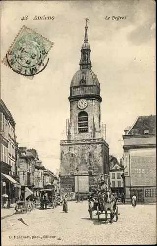 Ak Amiens-Somme, Belfried
