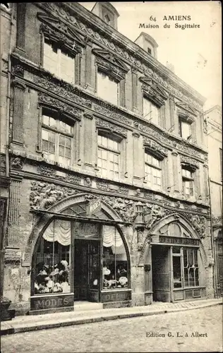 Ak Amiens-Somme, Haus des Schützen