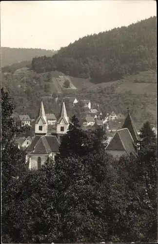 Ak Murrhardt in Württemberg, Teilansicht