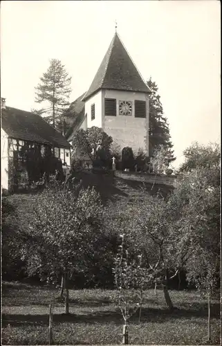 Ak Murrhardt in Württemberg, Teilansicht, Kirche